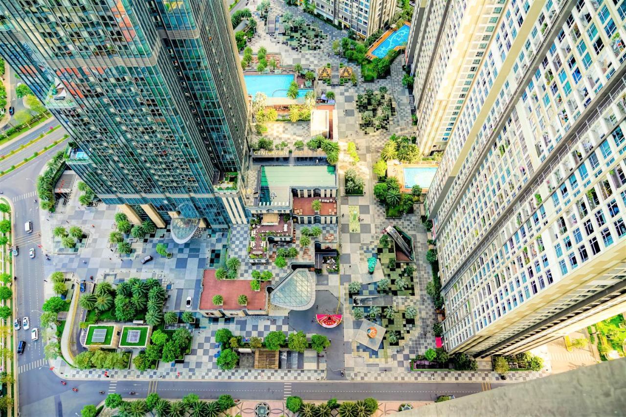 Central Apartments - Vinhomes Central Park, Landmark 81 Area & Ice Skating Rink 胡志明市 外观 照片