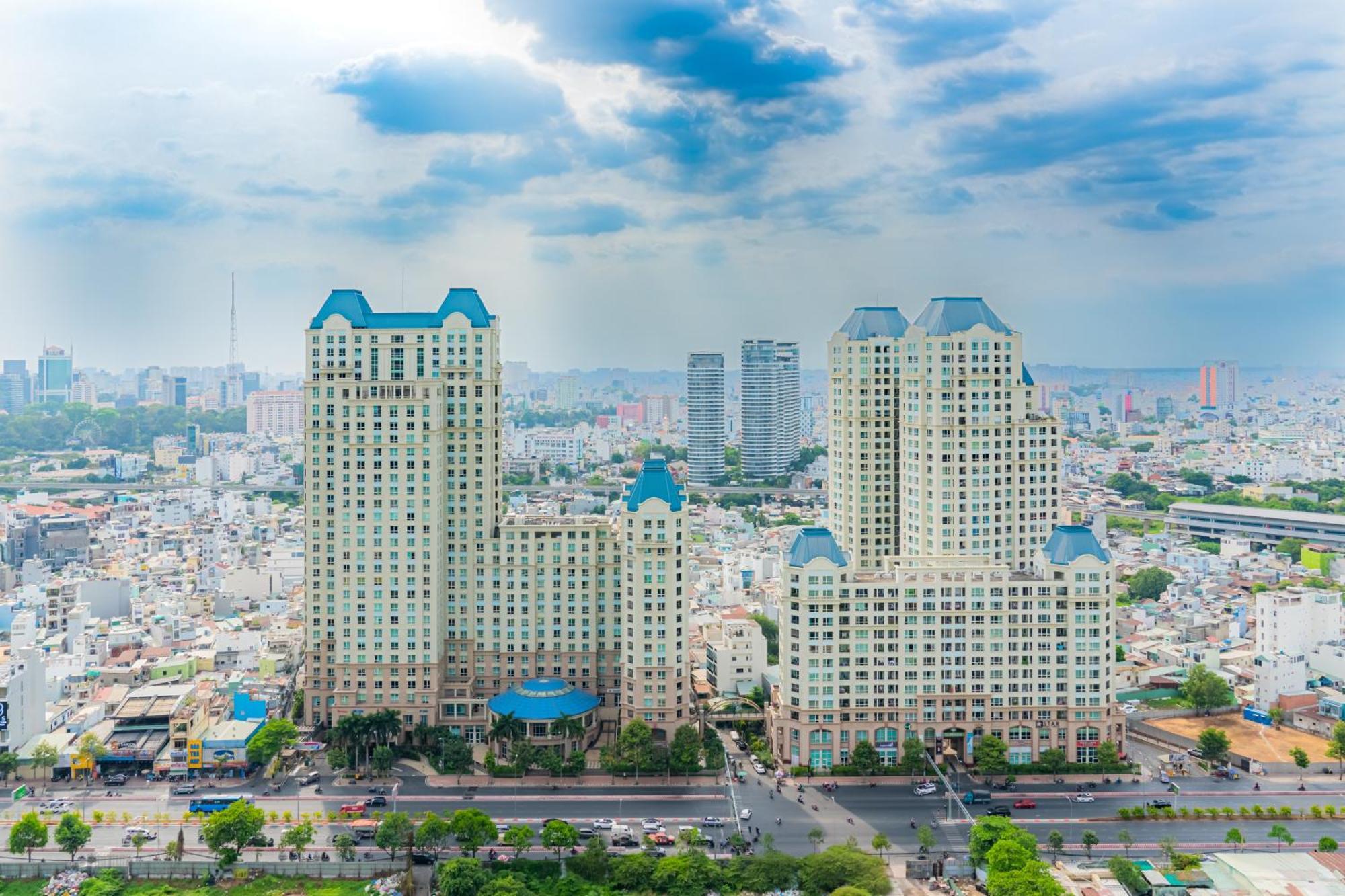 Central Apartments - Vinhomes Central Park, Landmark 81 Area & Ice Skating Rink 胡志明市 外观 照片