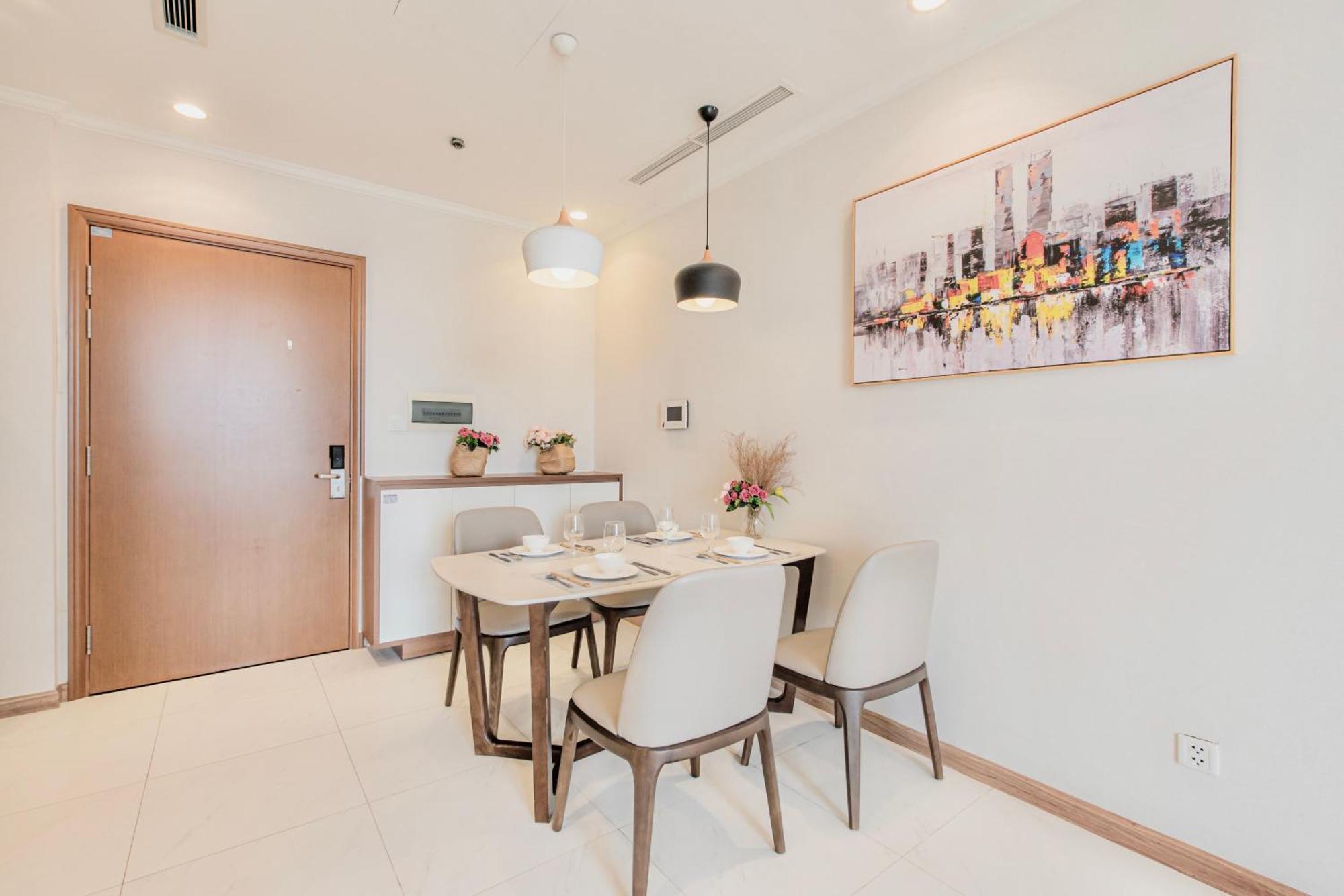 Central Apartments - Vinhomes Central Park, Landmark 81 Area & Ice Skating Rink 胡志明市 外观 照片