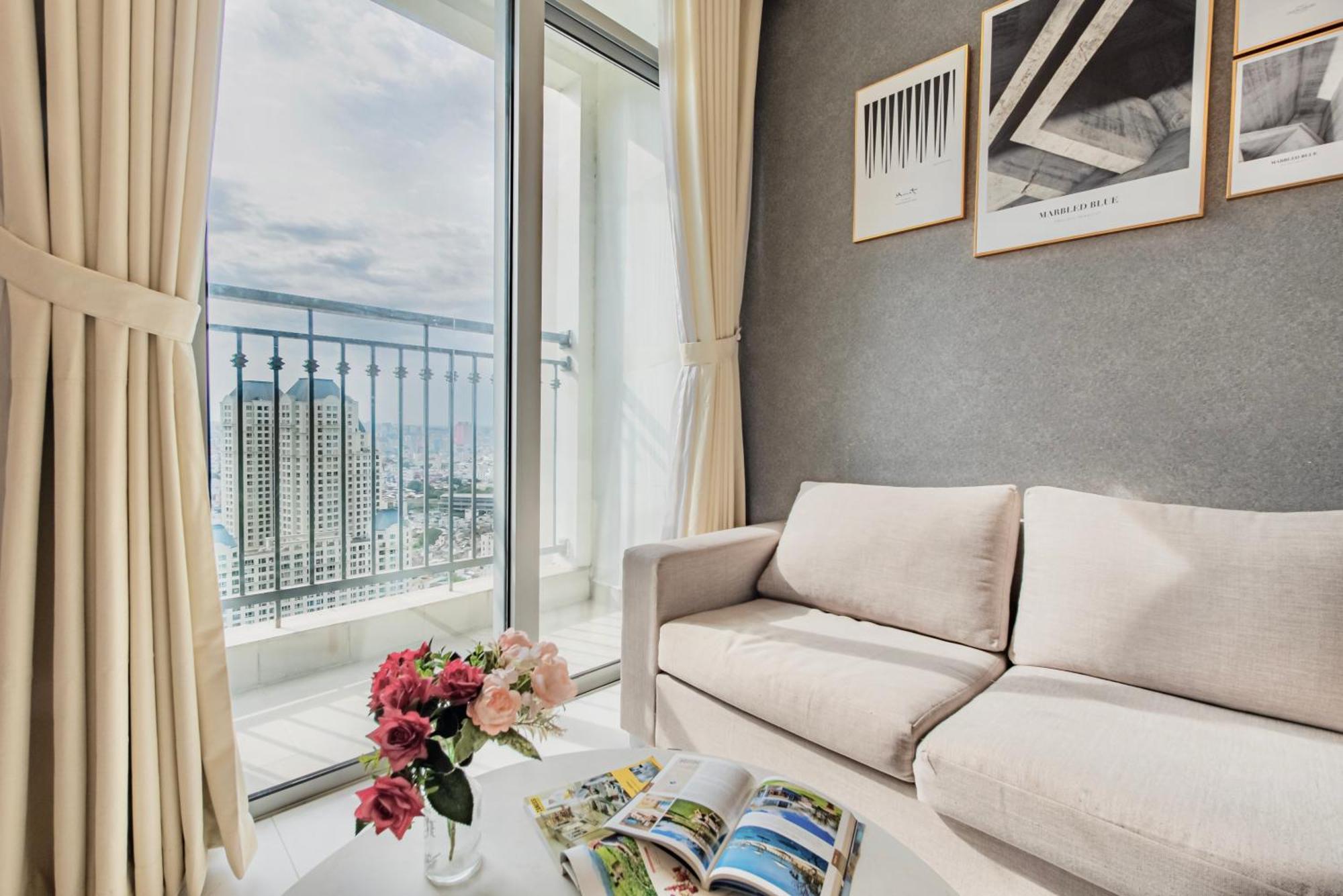 Central Apartments - Vinhomes Central Park, Landmark 81 Area & Ice Skating Rink 胡志明市 外观 照片