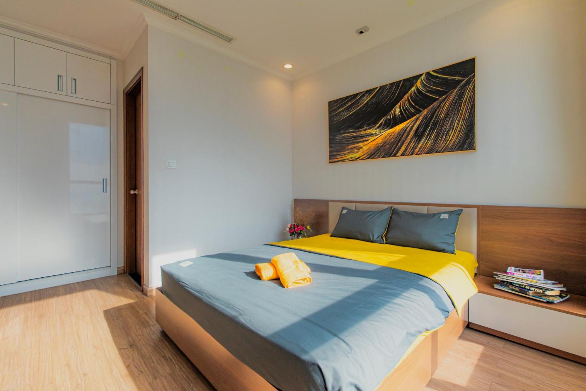 Central Apartments - Vinhomes Central Park, Landmark 81 Area & Ice Skating Rink 胡志明市 外观 照片