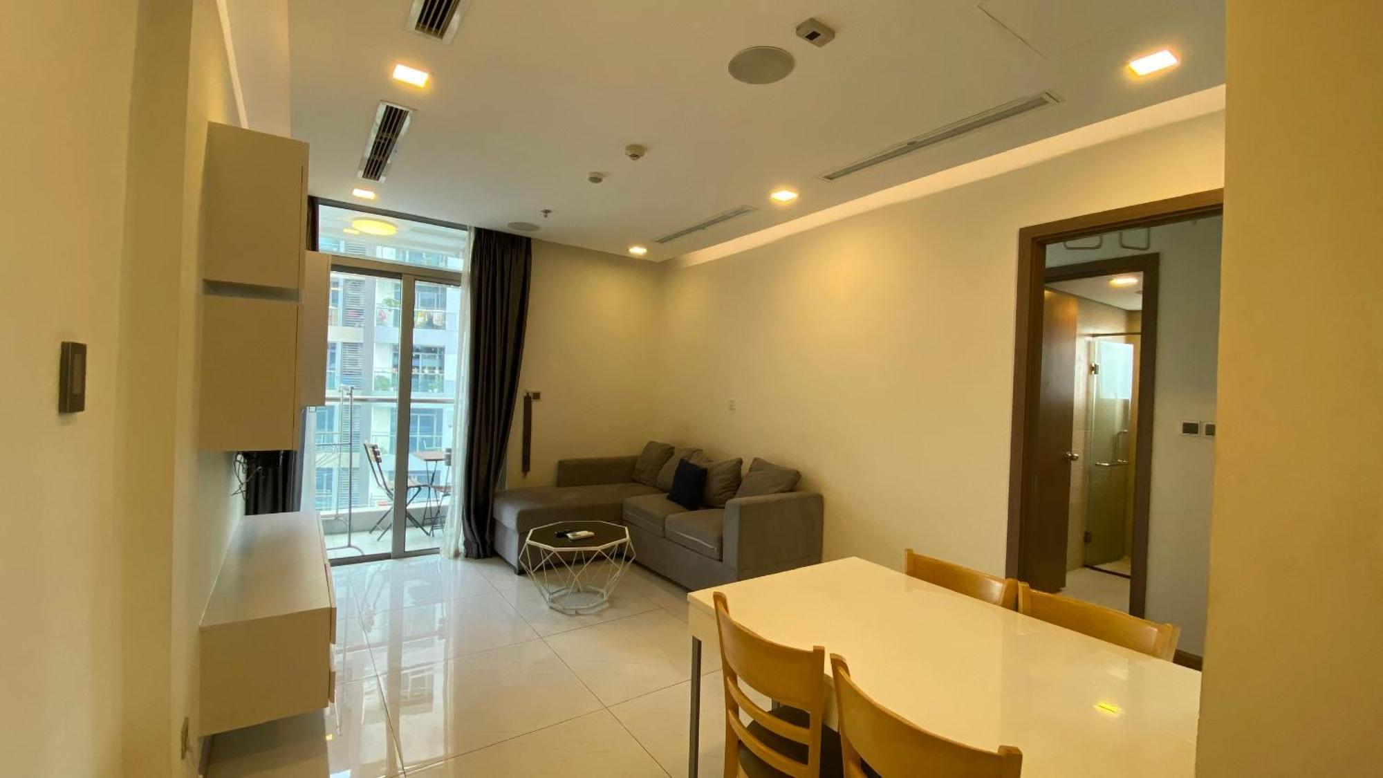 Central Apartments - Vinhomes Central Park, Landmark 81 Area & Ice Skating Rink 胡志明市 外观 照片